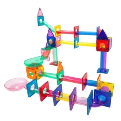 PicassoTiles® Magnetic Marble Run, 71 Pieces -Learning Toys Sales GUEST 002add19 1e7a 43f0 939b 219633f198e1