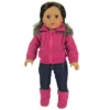 Sophia’s Fleece Sweatshirt With Faux Fur Collar For 18" Dolls, Hot Pink -Learning Toys Sales GUEST 009d03f5 dcf4 4346 8326 44f095d3aa61