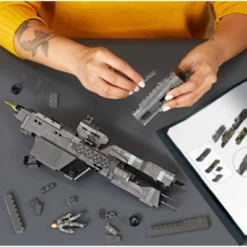 Mega Construx MEGA HALO UNSC Forward Unto Dawn Navy Ship Building Set - 680pcs