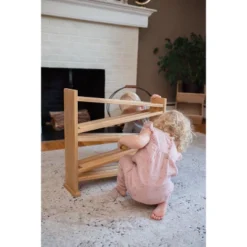 Remley Kids Wooden Ball Roller Racetrack - Balls Included, Harvest Finish -Learning Toys Sales GUEST 01c11abb c08d 40f5 a4ee b83c9c7a2f02