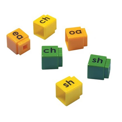 Didax Unifix Letter Cubes, Blends, Set Of 90 3 Didax Unifix Letter Cubes, Blends, Set Of 90