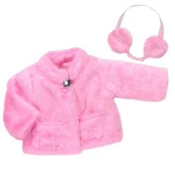 Sophia’s Pink Faux Fur Coat And Earmuff Headband Set For 18" Dolls -Learning Toys Sales GUEST 0293cf1a ac44 4ffd 941e 4504eb324dc6