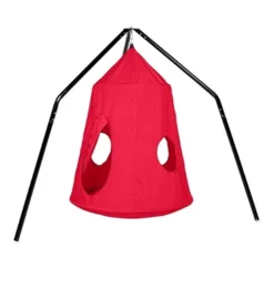HearthSong HugglePod HangOut Nylon Hanging Tent And Family HangOut Steel Stand Set -Learning Toys Sales GUEST 029c4291 9c1d 4b02 bbd9 61245eb32211