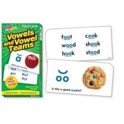 TREND Vowels And Vowel Teams Skill Drill Flash Cards