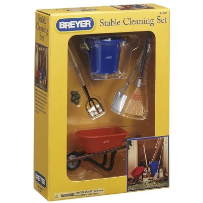 Breyer Animal Creations Breyer 1:9 Model Horse Accessory Set: Stable Cleaning Kit 3 Breyer Animal Creations Breyer 1:9 Model Horse Accessory Set: Stable Cleaning Kit