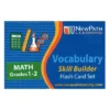 NewPath Learning Math Vocabulary Flash Cards, Grades 1-2