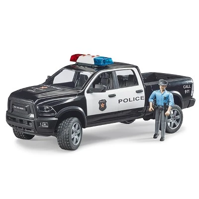 Bruder RAM 2500 Police Truck With Policeman 3 Bruder RAM 2500 Police Truck With Policeman