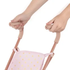 LullaBaby Doll Stroller Fold-Up Accessory - Gold Star Print -Learning Toys Sales GUEST 09960e0a b2c1 44e9 b31a aa5fdabacc7d