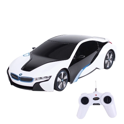 Link Ready! Set! Go! 1:24 RC BMW I8 Concept Remote Control Futuristic Sports Car - White 5 Link Ready! Set! Go! 1:24 RC BMW I8 Concept Remote Control Futuristic Sports Car - White - Image 3