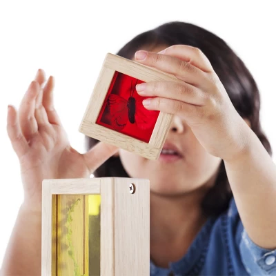 Guidecraft Primary Treasure Blocks - Set Of 8 5 Guidecraft Primary Treasure Blocks - Set Of 8 - Image 3