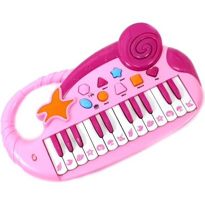 Link Link Worldwide Ready! Set! Play! 31-Key Electronic Keyboard Piano With Microphone, Musical Instrument For Kids 7 Link Link Worldwide Ready! Set! Play! 31-Key Electronic Keyboard Piano With Microphone, Musical Instrument For Kids - Image 5