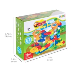 Best Choice Products 97-Piece Marble Maze Run Racetrack Puzzle Construction Game Set STEM Toy W/ 4 Balls -Learning Toys Sales GUEST 0cd9aae0 b766 4cb0 a103 82494f4f554c