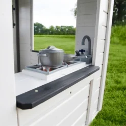 Backyard Discovery Sweetwater Playhouse - White -Learning Toys Sales GUEST 0cff770a 8789 4644 93c6 46edb789d4d1