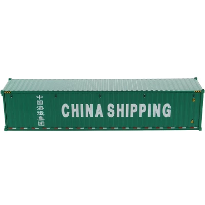 40' Dry Goods Sea Container "China Shipping" Green "Transport Series" 1/50 Model By Diecast Masters 3 40' Dry Goods Sea Container "China Shipping" Green "Transport Series" 1/50 Model By Diecast Masters