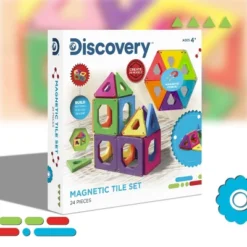 Discovery Kids Magnetic Tiles Building Blocks Set 24pcs -Learning Toys Sales GUEST 0d9d5966 5d2b 472a 93bc c1d84738b948