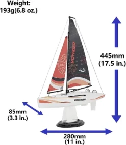 Playsteam Voyager 280 Motor-Power RC Sailboat - Red -Learning Toys Sales GUEST 0ed99d5c 6e08 4e6d 96c3 d8fb81fcb66e