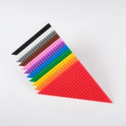 Strictly Briks Toy Building Block - Classic Stackable Half Circle, Triangle, Square Baseplates (96-pieces) -Learning Toys Sales GUEST 0f272f7d 9777 47a4 afb5 c1d8de171448