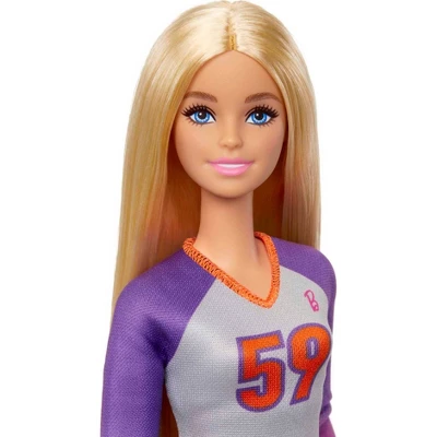 Barbie Made To Move Career Volleyball Player Doll 4 Barbie Made To Move Career Volleyball Player Doll - Image 2