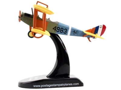 Curtiss JN4 "Jenny" Biplane Aircraft "United States Army Air Service" 1/100 Diecast Model Airplane By Postage Stamp 4 Curtiss JN4 "Jenny" Biplane Aircraft "United States Army Air Service" 1/100 Diecast Model Airplane By Postage Stamp - Image 2