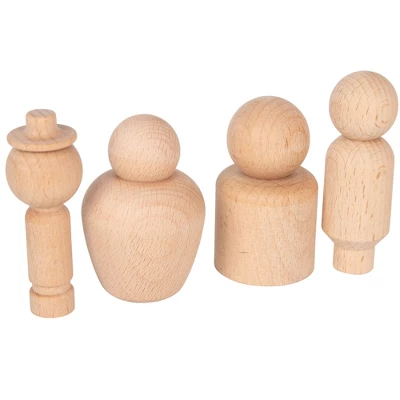 TickiT Wooden Community Figures, Set Of 10 4 TickiT Wooden Community Figures, Set Of 10 - Image 2