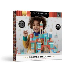 FAO Schwarz Toy Wood Castle Blocks 75pc Sprout -Learning Toys Sales GUEST 0fc89dd4 f800 4b96 87b3 38fa6008343f