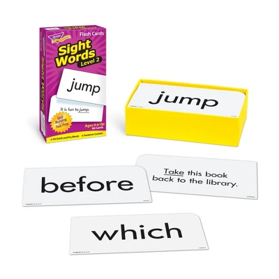 TREND Sight Words � Level 2 Skill Drill Flash Cards 4 TREND Sight Words � Level 2 Skill Drill Flash Cards - Image 2