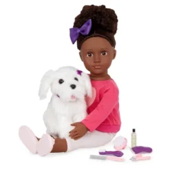 Our Generation Choyce & Jewel 18" Doll & Pet Grooming Set -Learning Toys Sales GUEST 11b4498d 1e87 452c b843 8018edfb6c3e