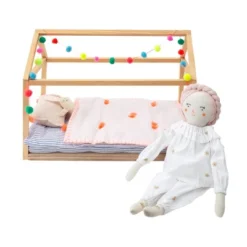 Meri-Meri Meri Meri Wooden Bed Dolly Accessory (Pack Of 1) 13 Meri-Meri Meri Meri Wooden Bed Dolly Accessory (Pack Of 1) -Learning Toys Sales GUEST 12fb9011 b131 4bec a124 3d32383fb5b1