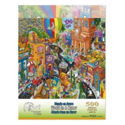 Wuundentoy Premium Edition: World In A Hurry Jigsaw Puzzle - 500pc 9 Wuundentoy Premium Edition: World In A Hurry Jigsaw Puzzle - 500pc -Learning Toys Sales GUEST 135bc9d0 9323 469f 89c1 5e2367f62c9e