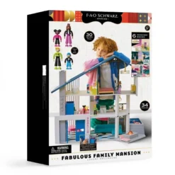 FAO Schwarz Toy Wood Ultimate Doll House LED -Learning Toys Sales GUEST 1417ea9d 2e09 4690 9734 e15bff9316ef