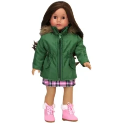 Sophia’s Complete Fall Outfit With Dress, Parka, & Booties For 18” Dolls, Pink/Green 7 Sophia’s Complete Fall Outfit With Dress, Parka, & Booties For 18” Dolls, Pink/Green -Learning Toys Sales GUEST 1680c0c5 942e 4f63 93ff 50129bb7400f