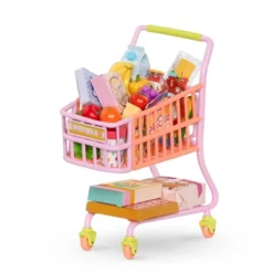 Glitter Girls Shopping Cart & Groceries Accessory Set For 14" Dolls -Learning Toys Sales GUEST 178a0990 0a90 4c0c 9bff d659d11168f9