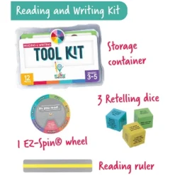 Carson Dellosa Education Be Clever Wherever, Reading & Writing Tool Kit Manipulative, Grade 3-5