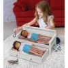 Sofa/Daybed With Trundle For 18" Dolls - White/Multi -Learning Toys Sales GUEST 1825dd08 cf2c 42fb aa84 b18b82ab8ed6