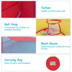 Costway 7pc Kids Ball Pit Play Tents & Tunnels Pop Up Baby Toy Gifts -Learning Toys Sales GUEST 19f5567b 548d 4134 818e 05e73d3f83de