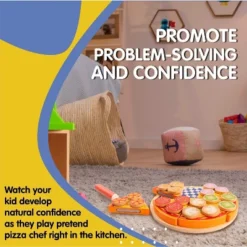 Leo & Friends 27-Piece Kid's Pizza Toy Set -Learning Toys Sales GUEST 1c1b155f 96a3 4ab2 af3c 24b710fd7fc4