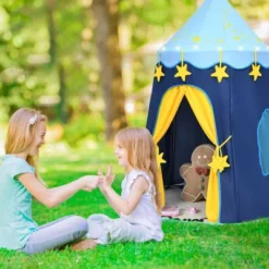 Costway Kids Foldable Pop Up Play Tent W/ Star Lights Carry Bag Indoor Outdoor -Learning Toys Sales GUEST 210d6359 7729 4007 8f4d cfaaee362aae