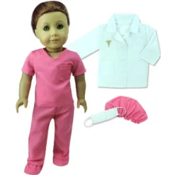 Sophia’s Doll Doctor Scrubs And Lab Coat Set For 18" Dolls -Learning Toys Sales GUEST 2178b168 dade 42f9 b9b1 283d46f804b2
