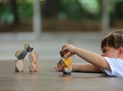 Plantoys| Geo Stacking Rock 3 Plantoys| Geo Stacking Rock