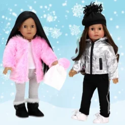 Sophia’s Coat, Winter Hat, Leggings And Boots For 18" Dolls, Pink -Learning Toys Sales GUEST 21dcb099 5c07 4e32 9a32 1beac41688d6