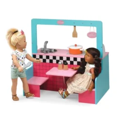 Badger Basket Retro Diner And Kitchen Doll Playset With Accessories -Learning Toys Sales GUEST 22632eed 34da 49c4 bb7a 56eb103f364e