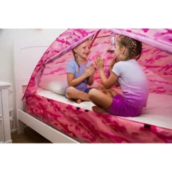Pacific Play Tents Kids Pink Camo Bed Tent Twin Size -Learning Toys Sales GUEST 22b2d05a 09f0 464c bcf9 fb78e4450cd3