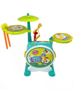 Play Baby - Kids Toddler First Electric Drum Kit Set With Mic And Seat -Learning Toys Sales GUEST 234f2a24 eaa6 4f6d 99c4 df6c9168034c