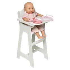 Badger Basket Doll High Chair With Accessories And Free Personalization Kit - White/Pink/Gingham 21 Badger Basket Doll High Chair With Accessories And Free Personalization Kit - White/Pink/Gingham -Learning Toys Sales GUEST 246c765c 78db 47f9 8db4 7f1970516c93