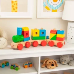 Melissa & Doug Wooden Jumbo Stacking Train - Classic -Learning Toys Sales GUEST 248af28a b871 4158 b72e 417f3b54a91b