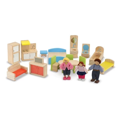 Melissa & Doug Hi-Rise Wooden Dollhouse With Furniture, Garage And Working Elevator 5 Melissa & Doug Hi-Rise Wooden Dollhouse With Furniture, Garage And Working Elevator - Image 3