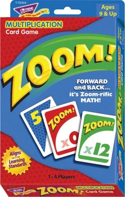 Trend ZOOM! Multiplication Card Game 3 Trend ZOOM! Multiplication Card Game