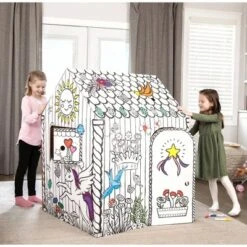 Bankers Box At Play Unicorn Cardboard Playhouse - Fellowes -Learning Toys Sales GUEST 27d2b9ef 981e 4c3e a8a2 409267d6a6a7