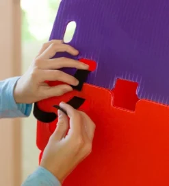 HearthSong 16-Panel Colorblock Fantasy Forts Indoor/Outdoor Building Kit With Lightweight Corrugated Plastic Panels -Learning Toys Sales GUEST 2855bc53 58b4 415a a520 56cb9332193b