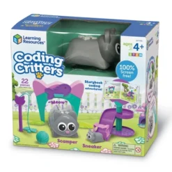 Learning Resources Coding Critters Scamper & Sneaker, Interactive Coding Toy, 22 Piece Set, Ages 4+ -Learning Toys Sales GUEST 28e755fc 10ca 4f66 acd4 011d2c9db877